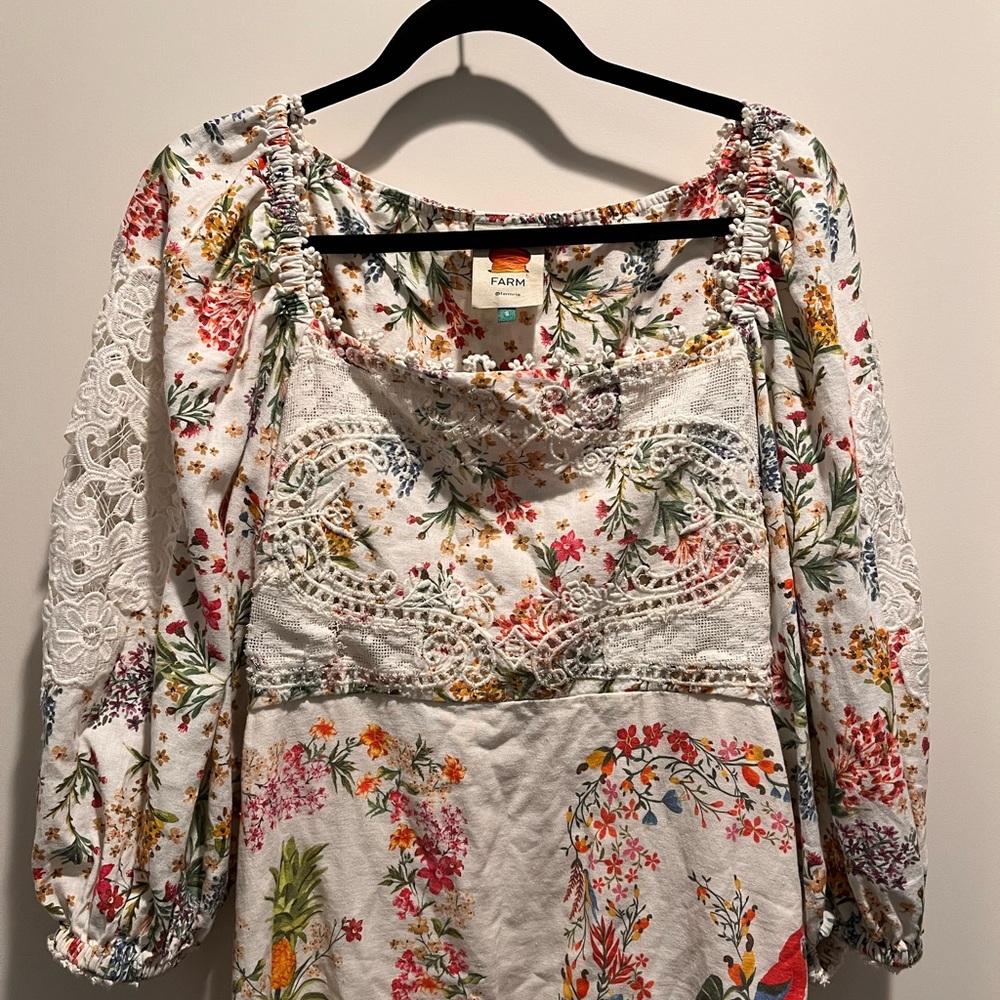 FARM Rio Multicolor Floral Mini Dress - Picture 13 of 16